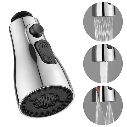 Kitchen pull-out Faucet Head 360° Rotating Kitchen Flush