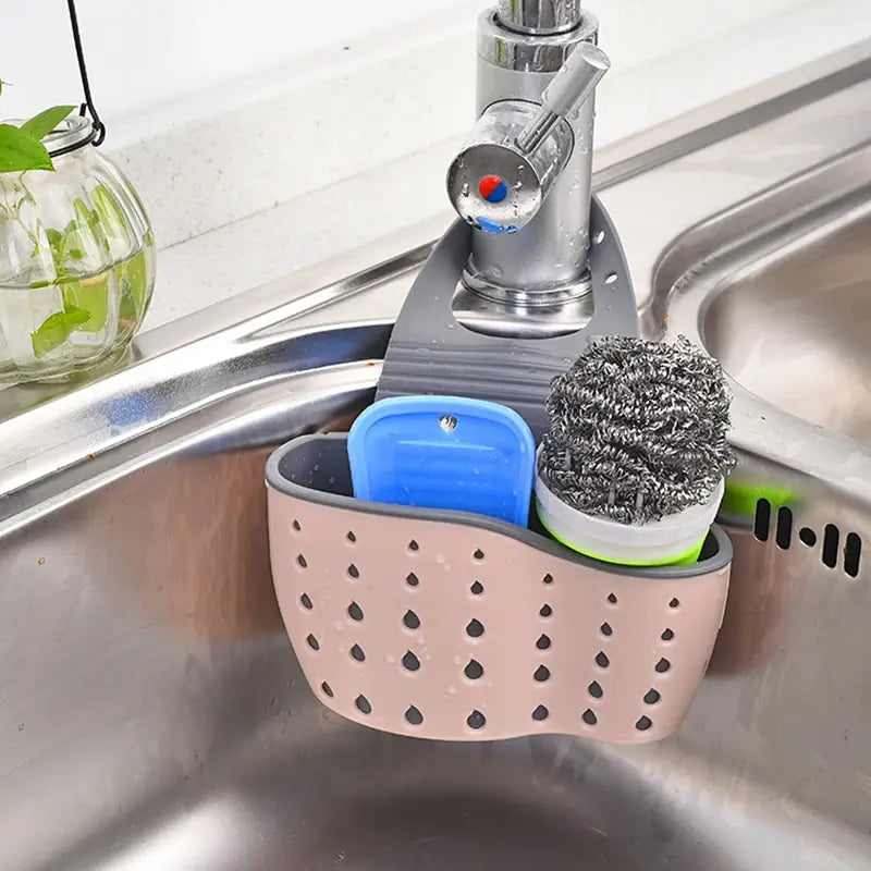 Home Storage Drain Basket Kitchen Sink Holder
