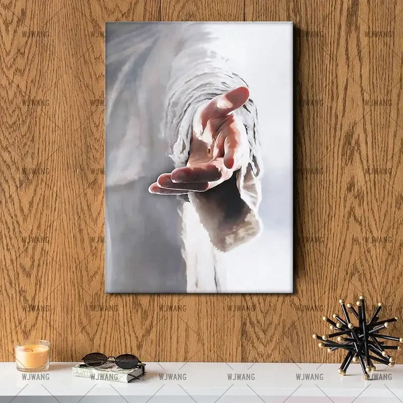 Classic Religious Aesthetics Wall Art Hand Of God