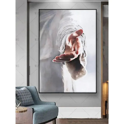 Classic Religious Aesthetics Wall Art Hand Of God